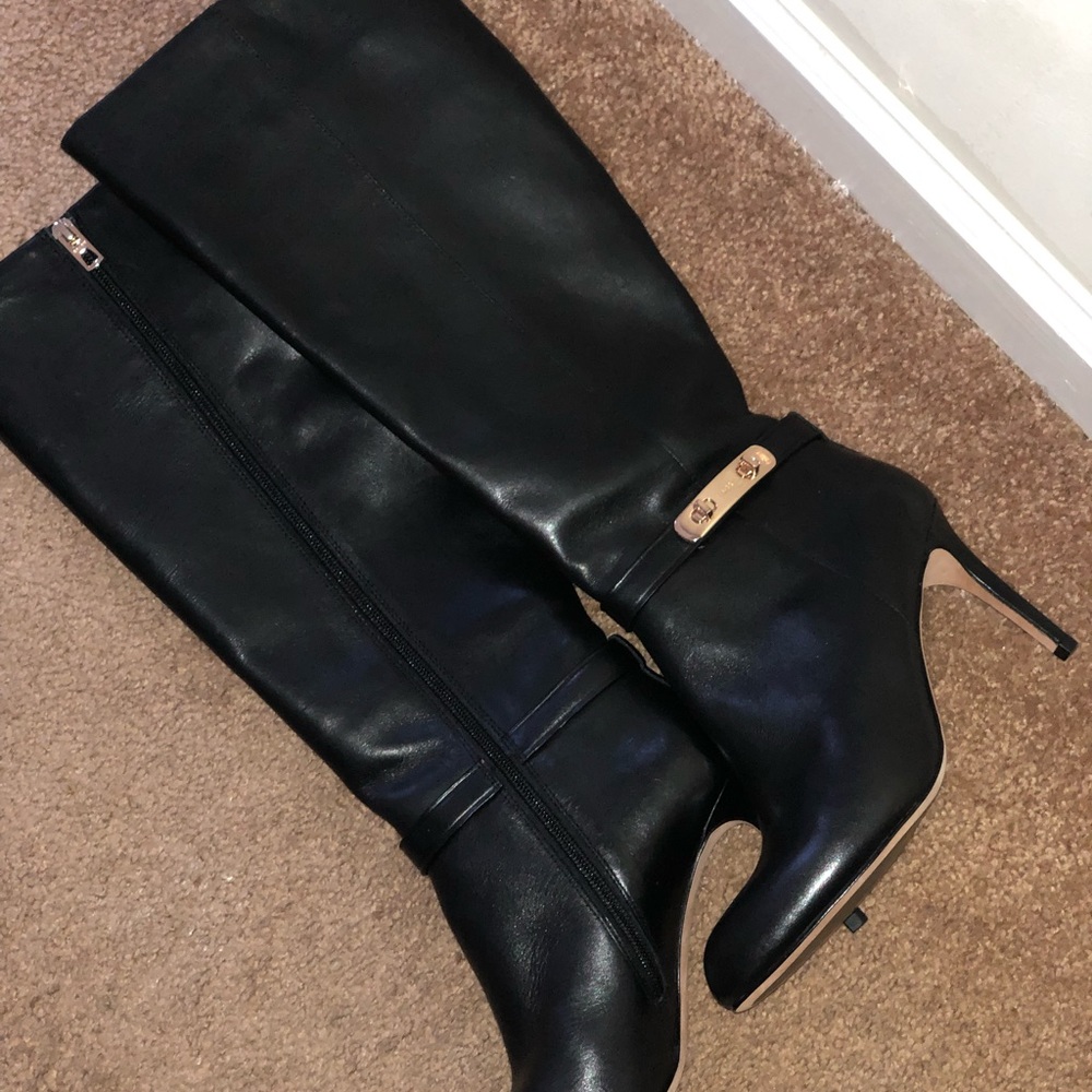 BN Coach Knee Boots Sz 7.5 - Picture 5 of 5
